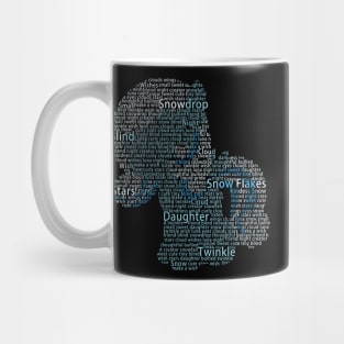 My Little Pony - Snowdrop Typography Mug